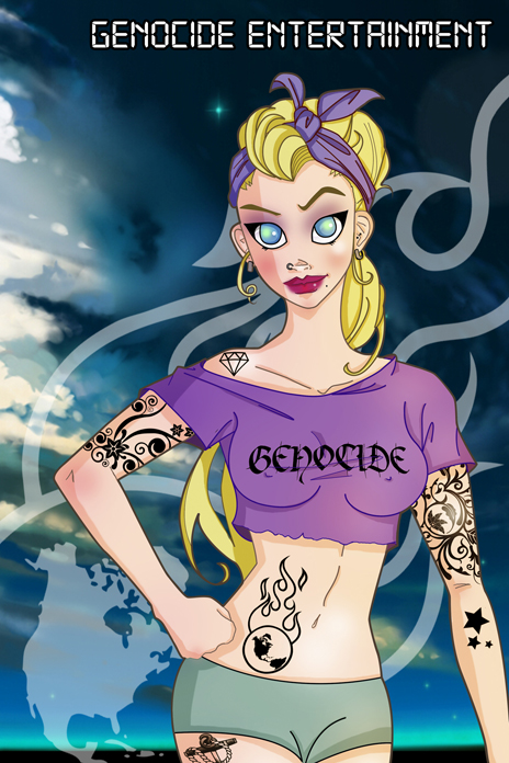 Genocide Girl Poster 2 Full Size